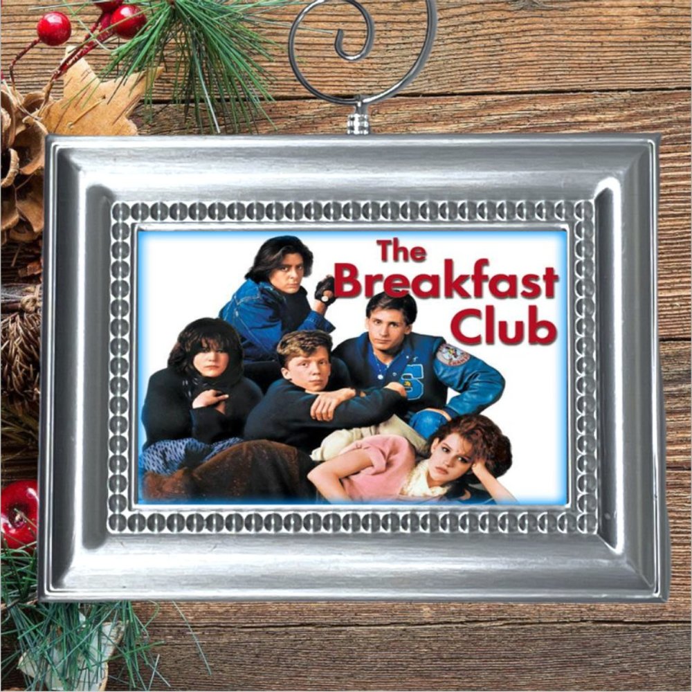 The Breakfast Club Retro Movie Memorabilia Christmas Tree Ornament